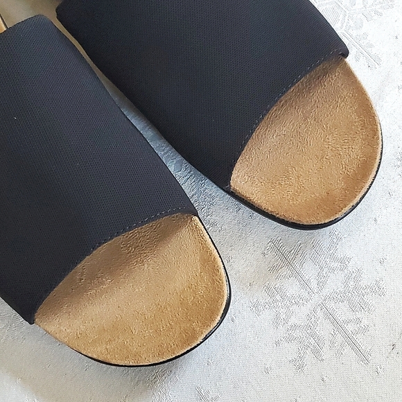 Bass Black Giada Mule Slides Heel Women's Size 10M - Picture 4 of 11